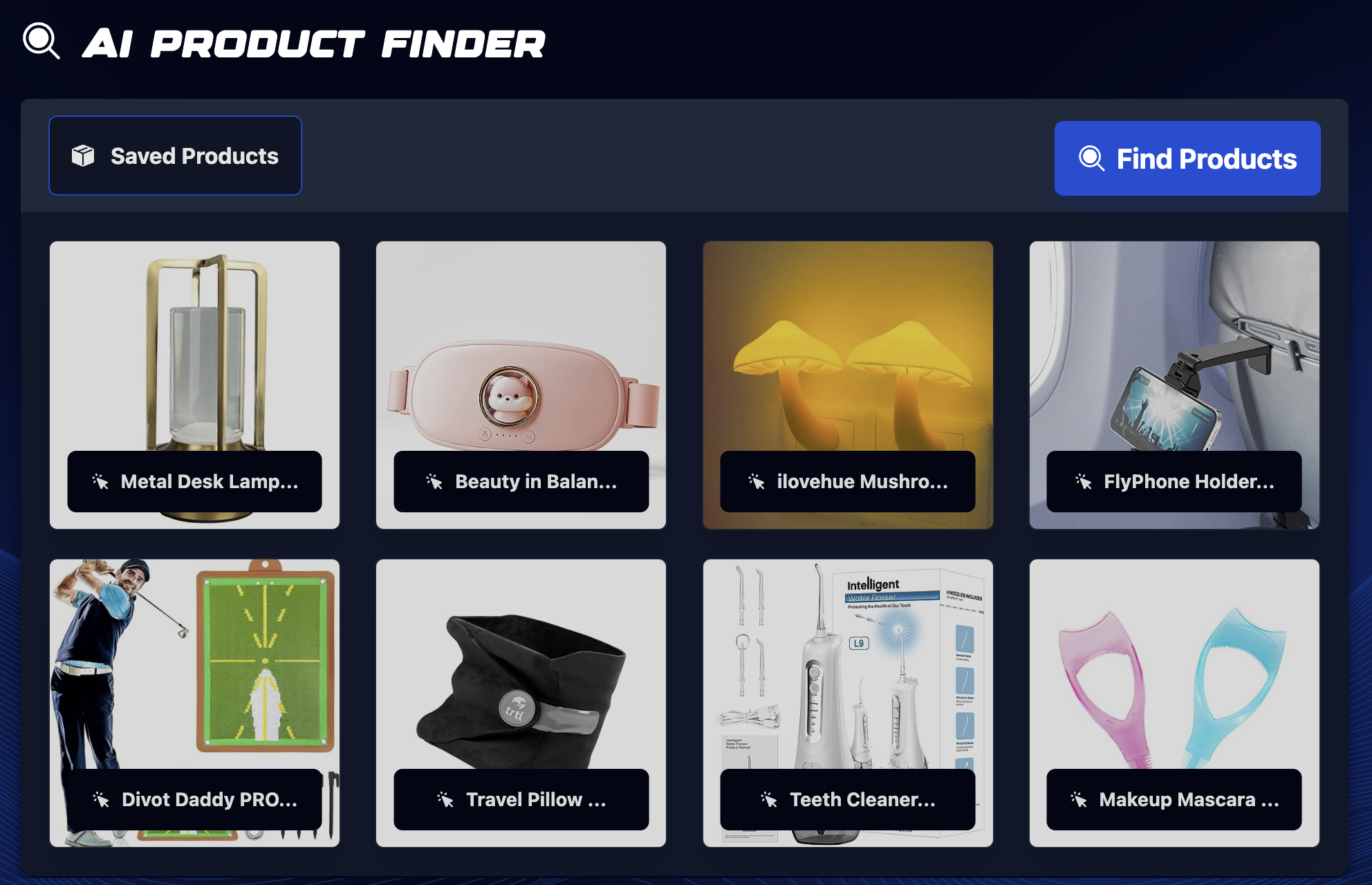 An AI Dropshipping product finder