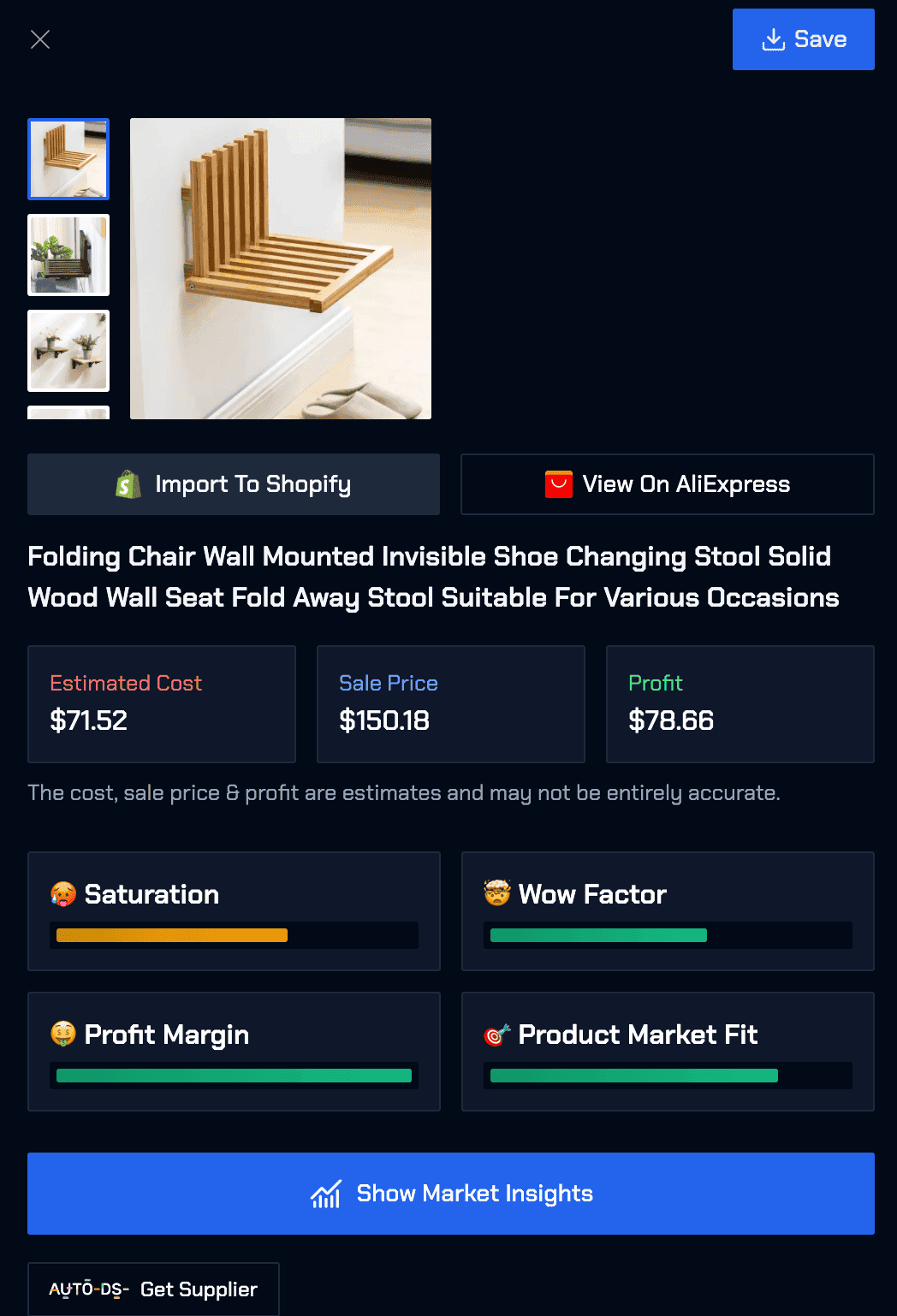 Looking for home improvement products, finding one of Glitching AI's best selling products using its up-to-date product database.