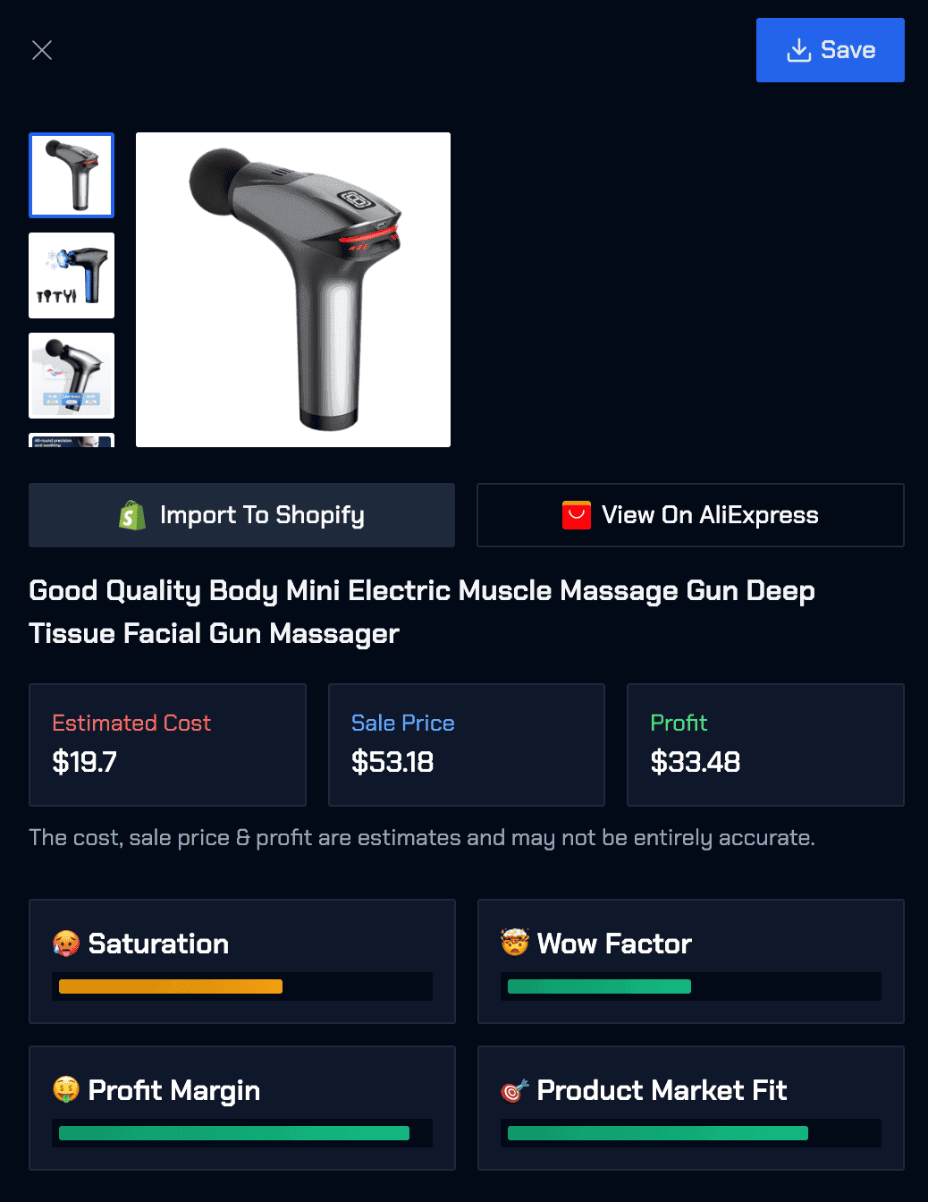 Looking for health and beauty products, finding one of Glitching AI's best selling products using its up-to-date product database.