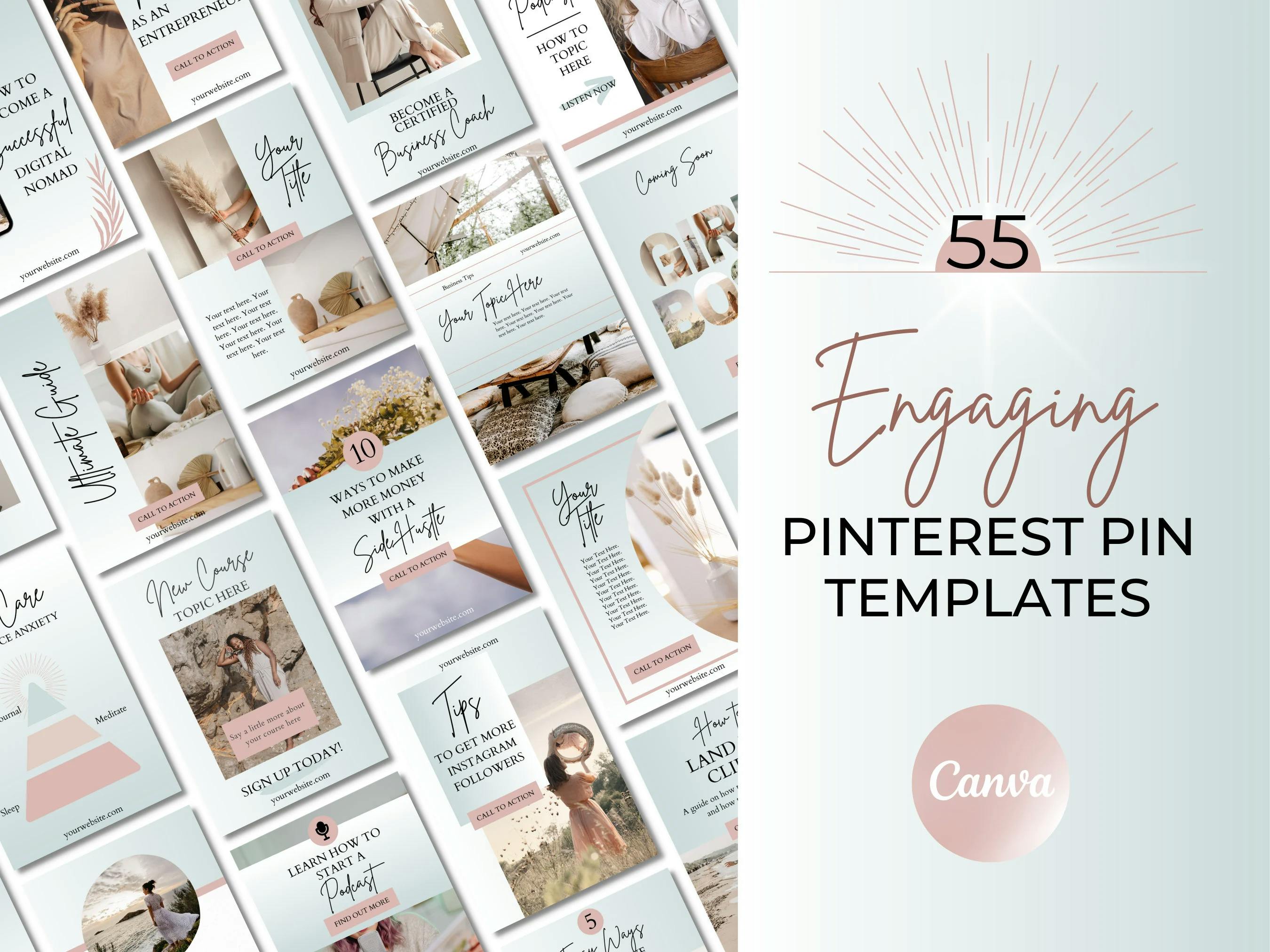 pinterest pin templates