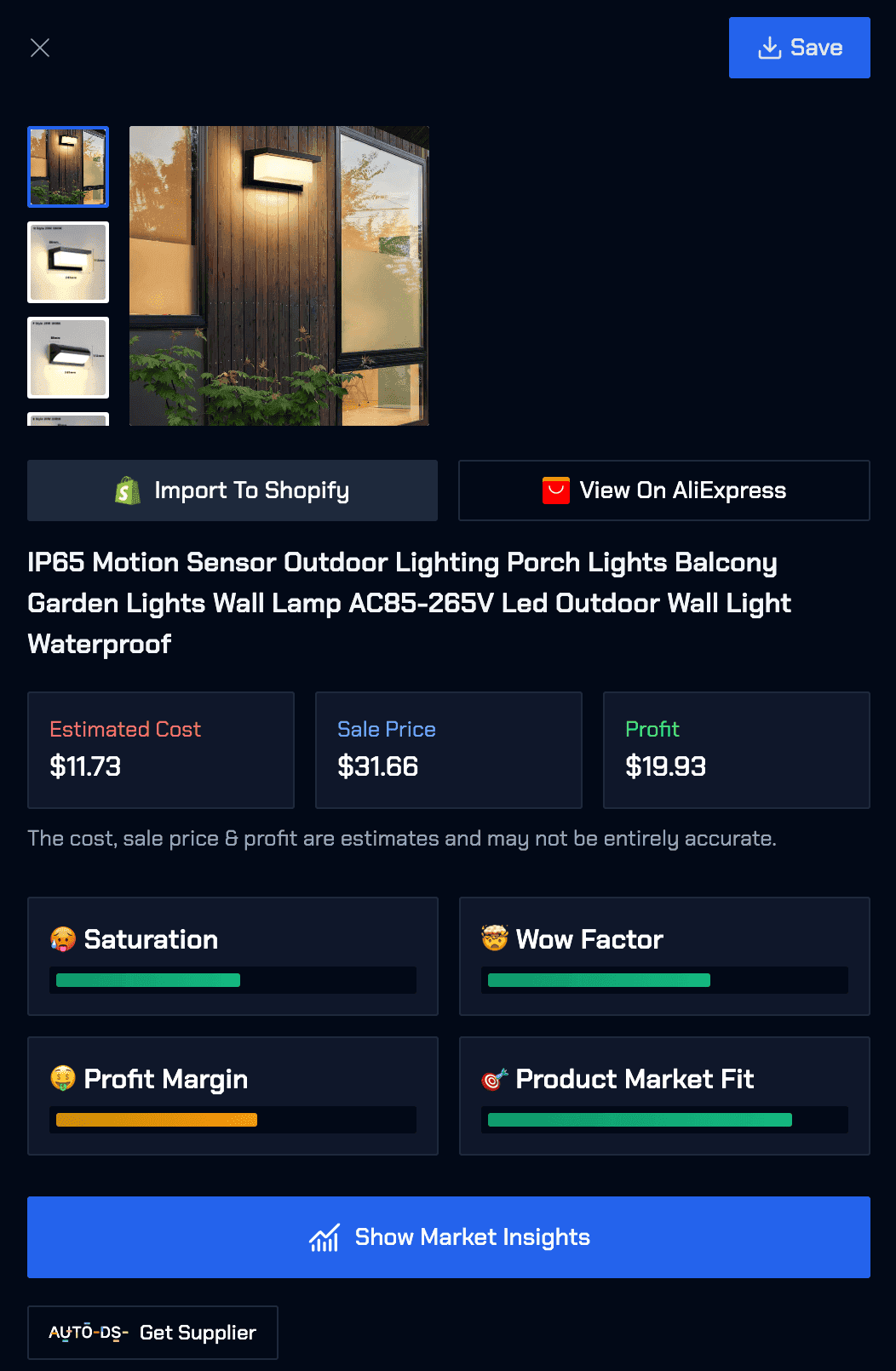 Looking for home improvement products, finding one of Glitching AI's best selling products using its up-to-date product database.